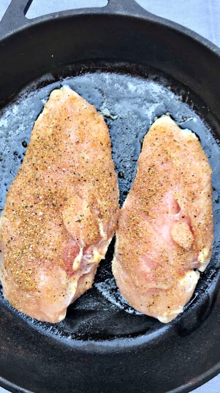 Keto Chicken with SunDried Tomatoes and Mushrooms