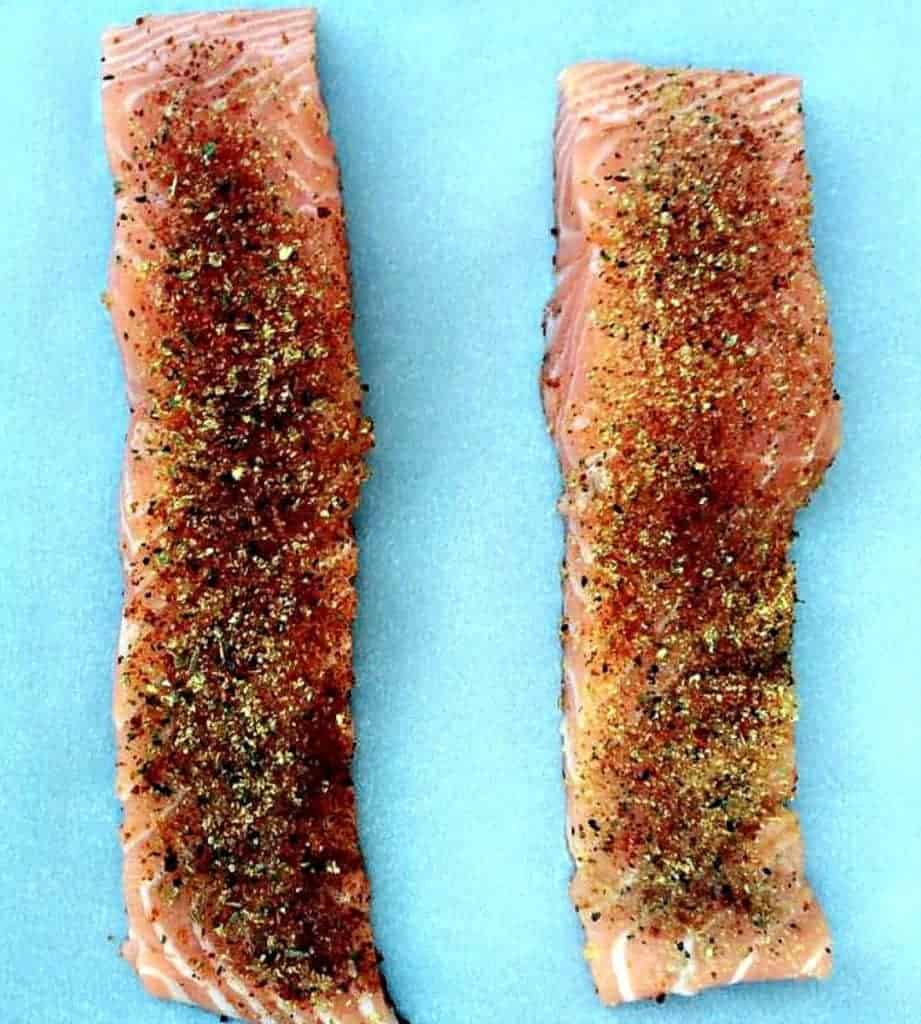 Parmesan Herb Crusted Salmon