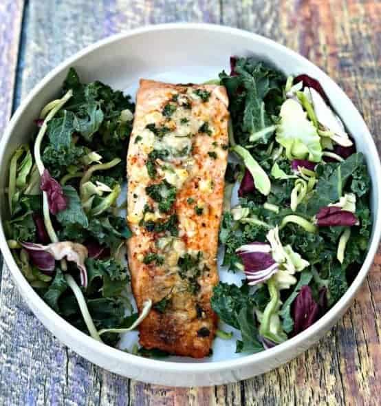 parmesan salmon 11 parmesan crusted salmon with herbs with salad