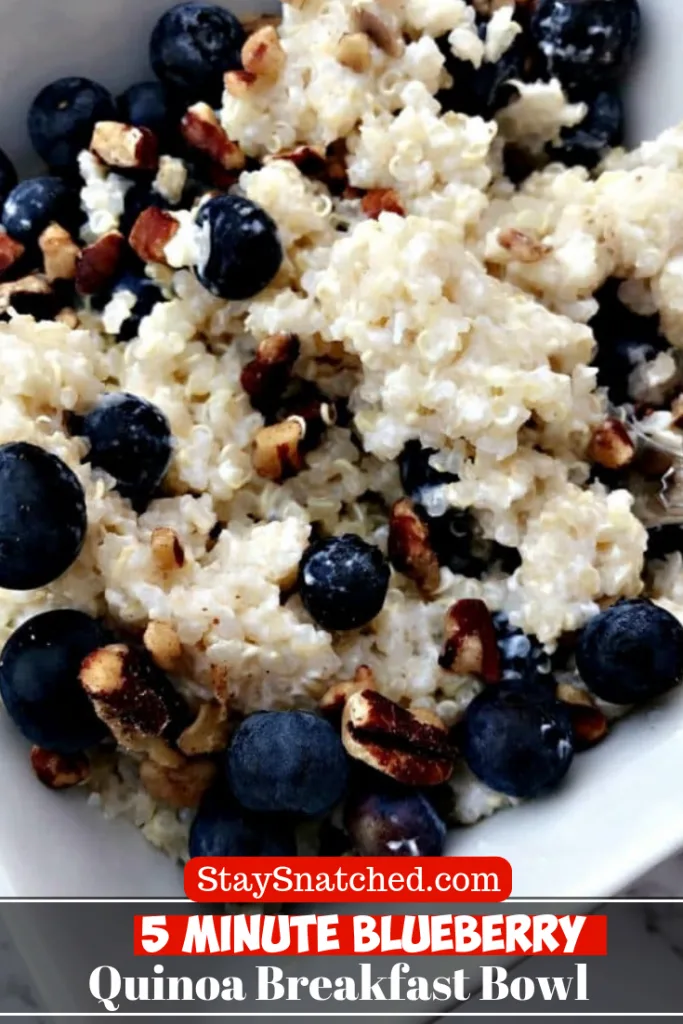 quinoa breakfast bowl 