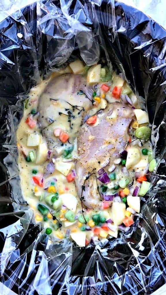 Slow-Cooker Chicken Pot Pie Soup