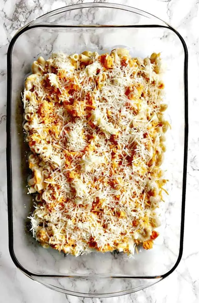 homemade baked macaroni and cheese