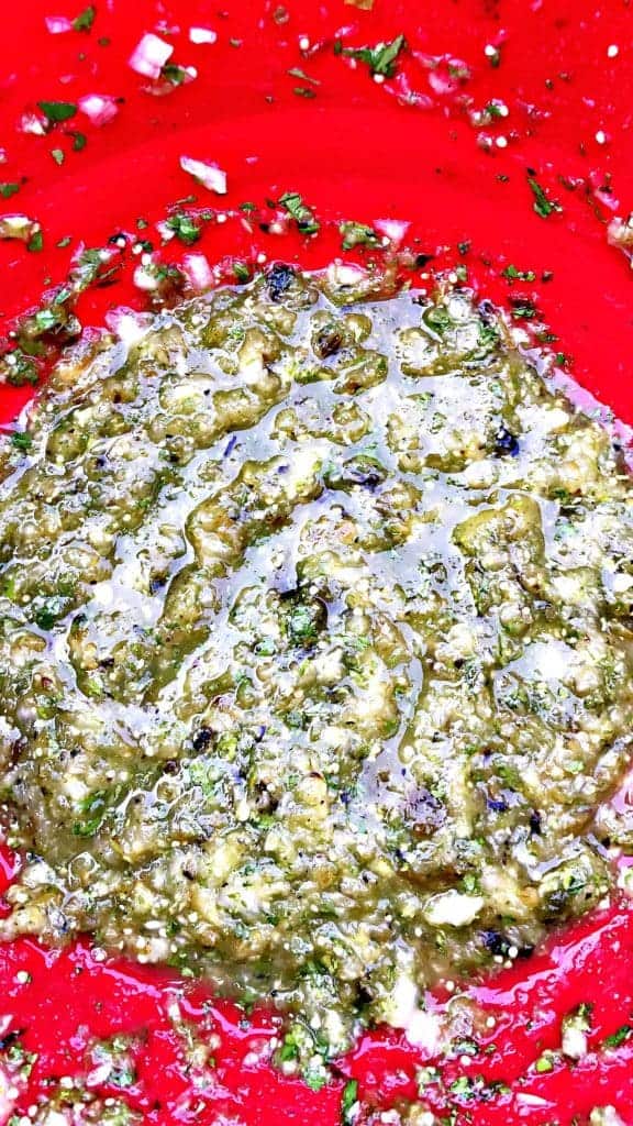 Instant Pot Chicken Enchiladas with Creamy Salsa Verde