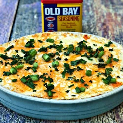 Easy, Hot Baked Crab Dip