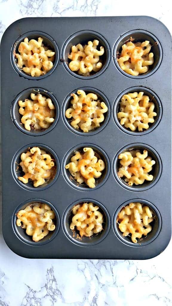 Healthy Mac and Cheese Bites
