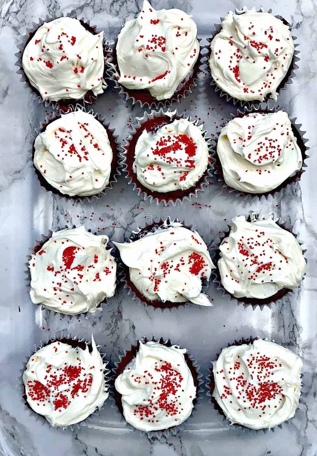 skinny guilt free red velvet cupcakes