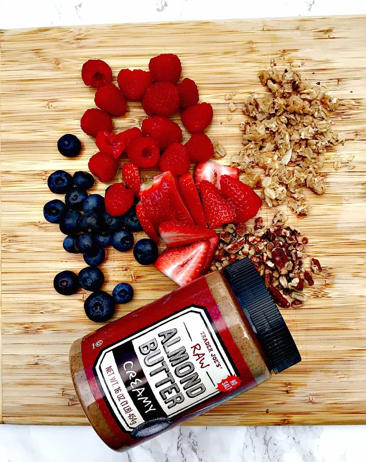 Easy Almond Butter Protein Smoothie Bowl