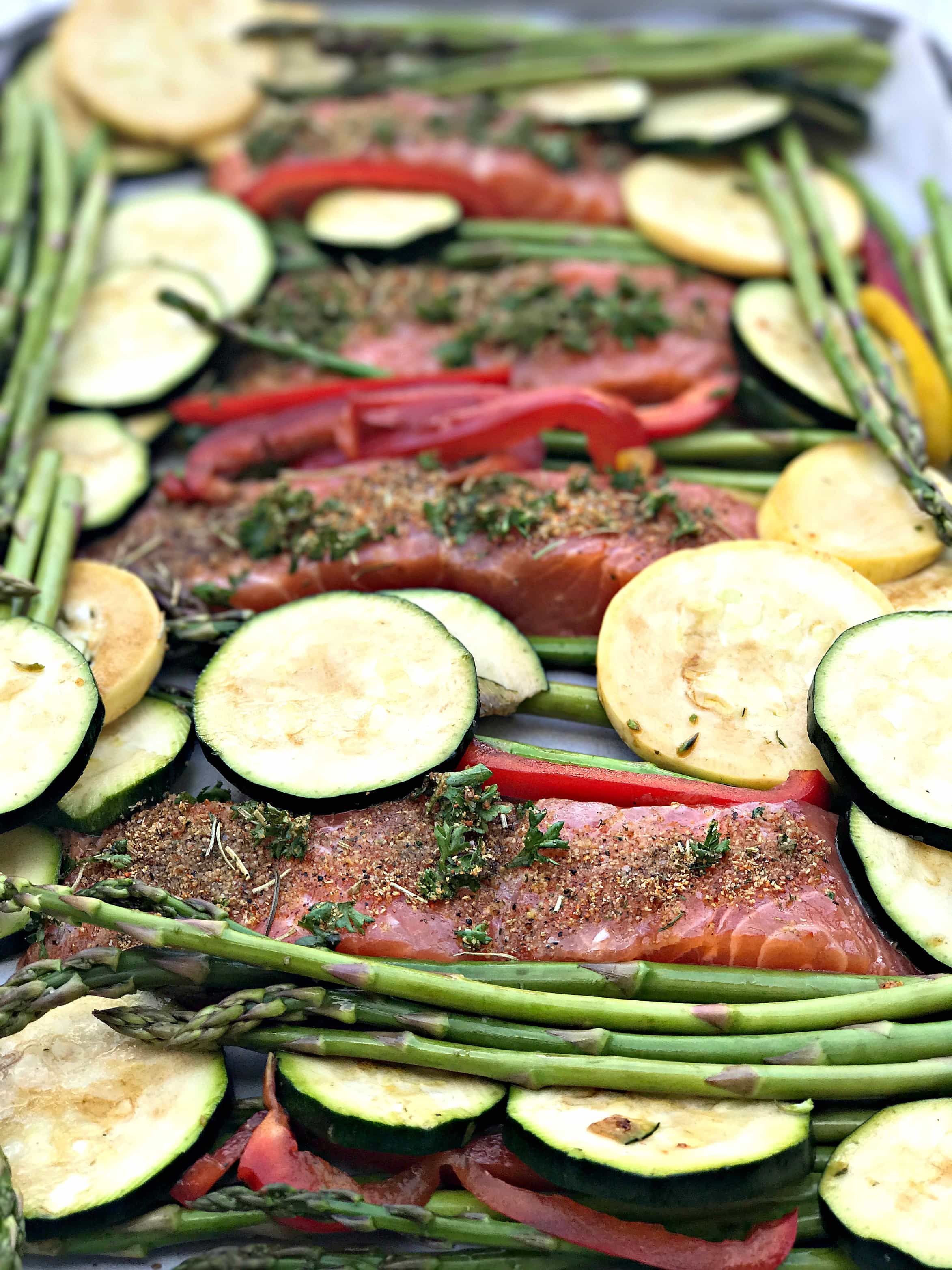 Sheet Pan Balsamic Vinegar Salmon