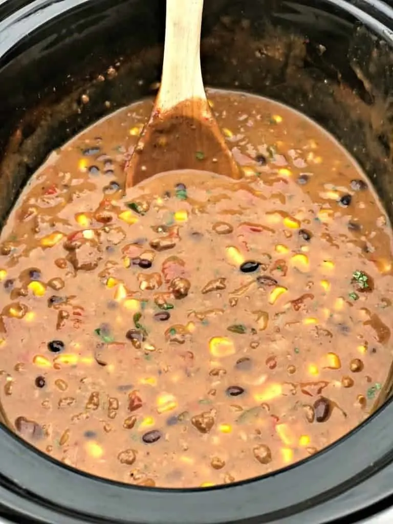 slow-cooker beef nacho chili