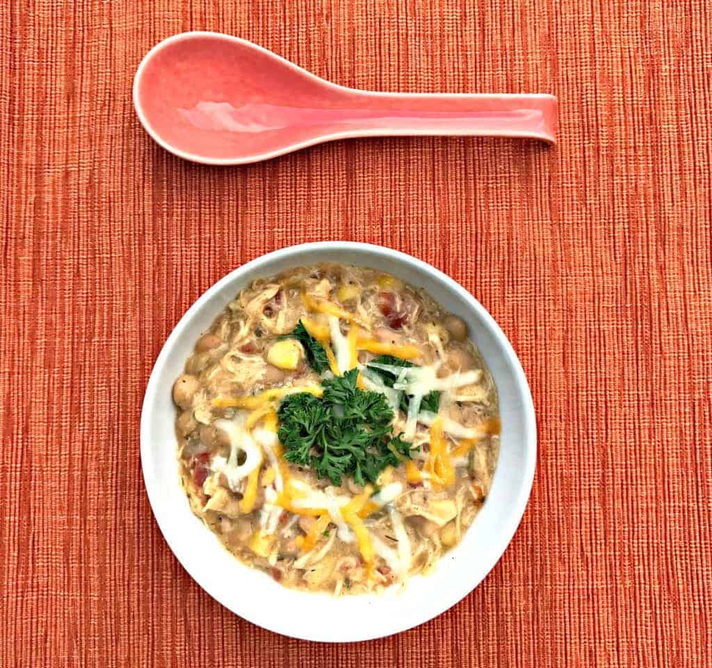 slow cooker white chicken chili