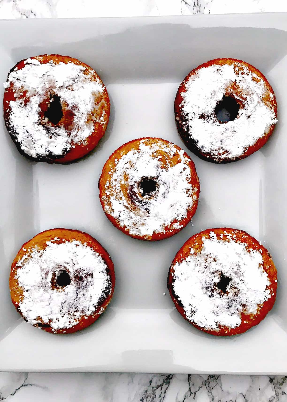 Healthy LowCarb Fried Vanilla Protein Donuts