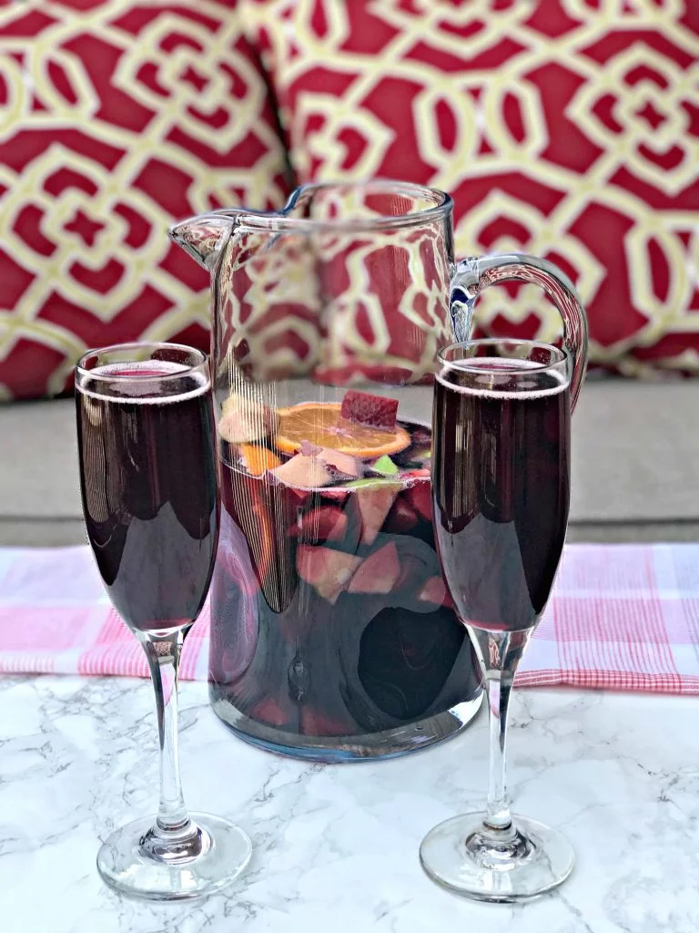 Red Wine Sangria Champagne Mimosas