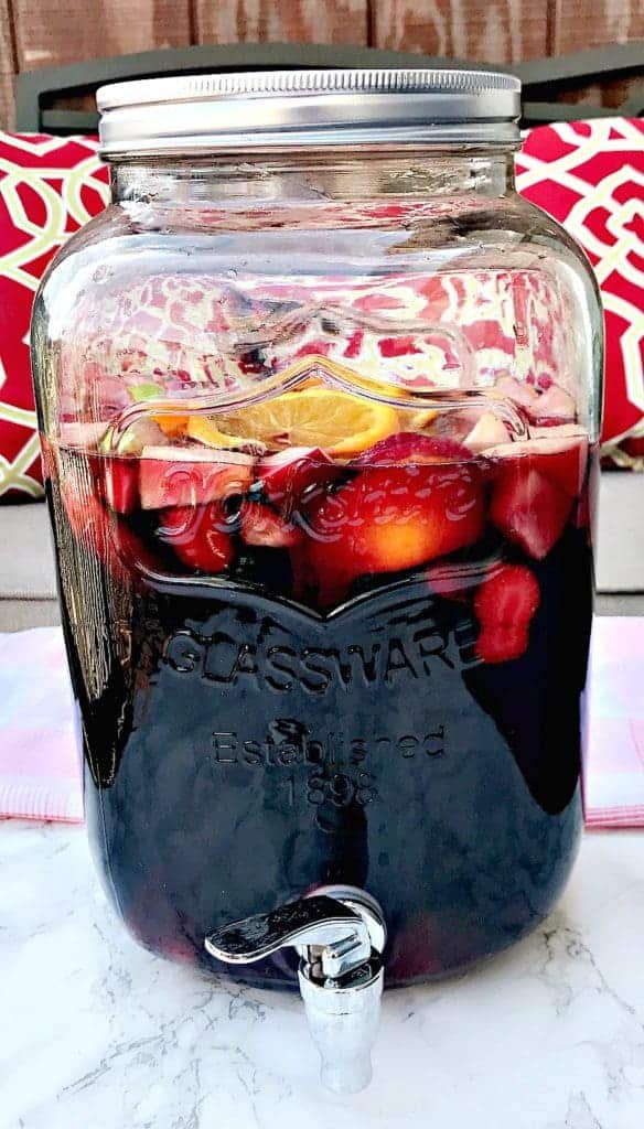Red Wine Sangria Champagne Mimosas