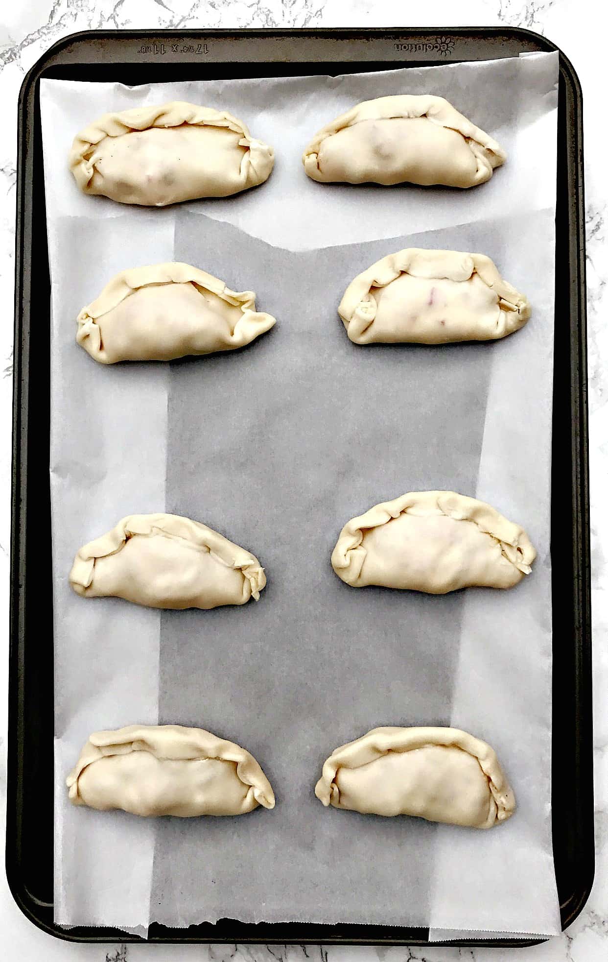 Shrimp Red Pepper Cream Cheese Empanadas