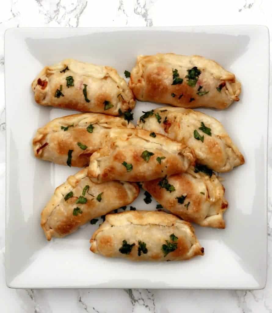 shrimp red pepper cream cheese empanadas