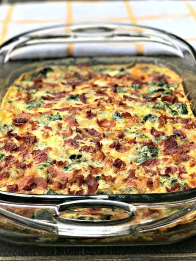 Healthy Keto Breakfast Casserole