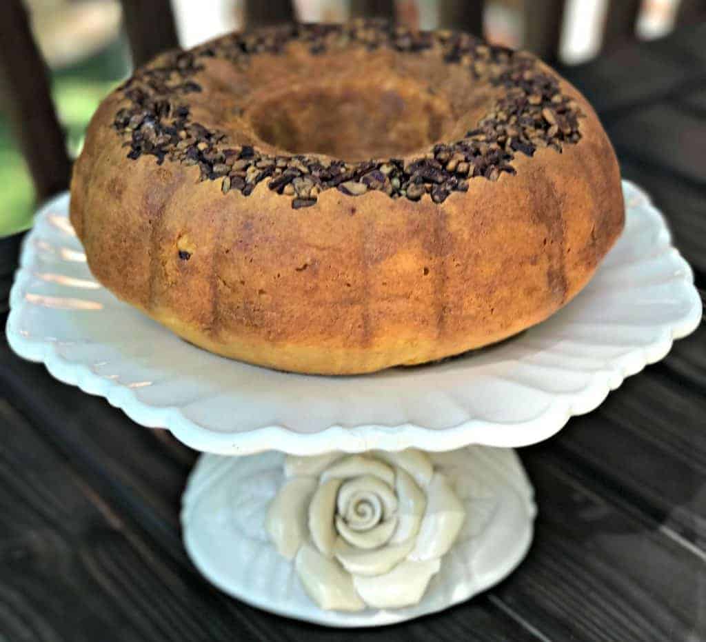 skinny lightened up puerto rican rum cake