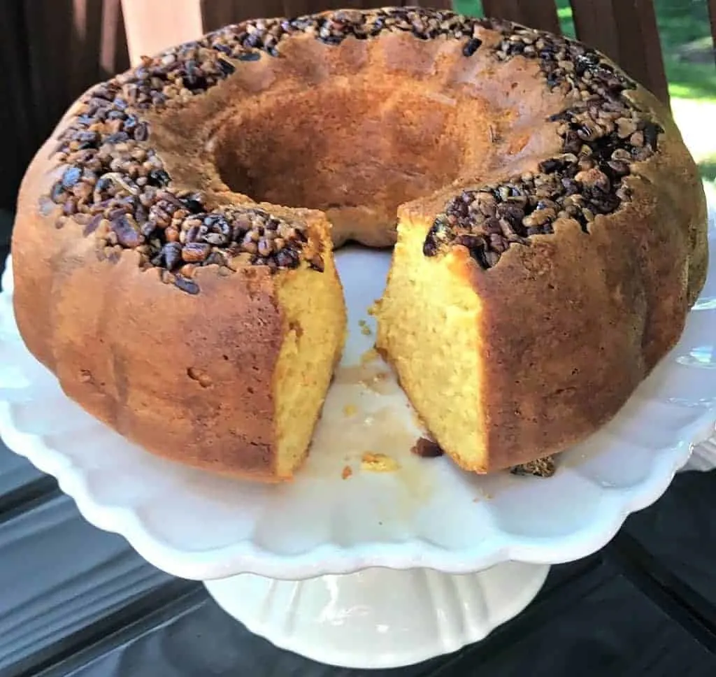 skinny lightened up puerto rican rum cake