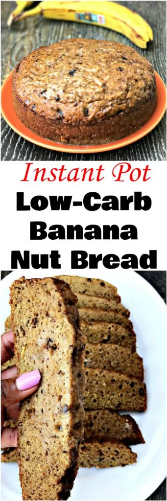 instant pot low carb banana nut bread