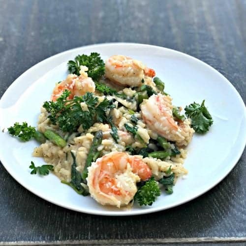 Instant Pot Shrimp Risotto + {VIDEO}