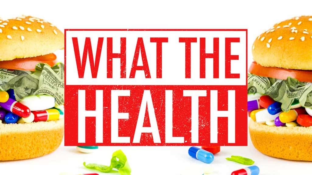 what the health documentary vegan banner