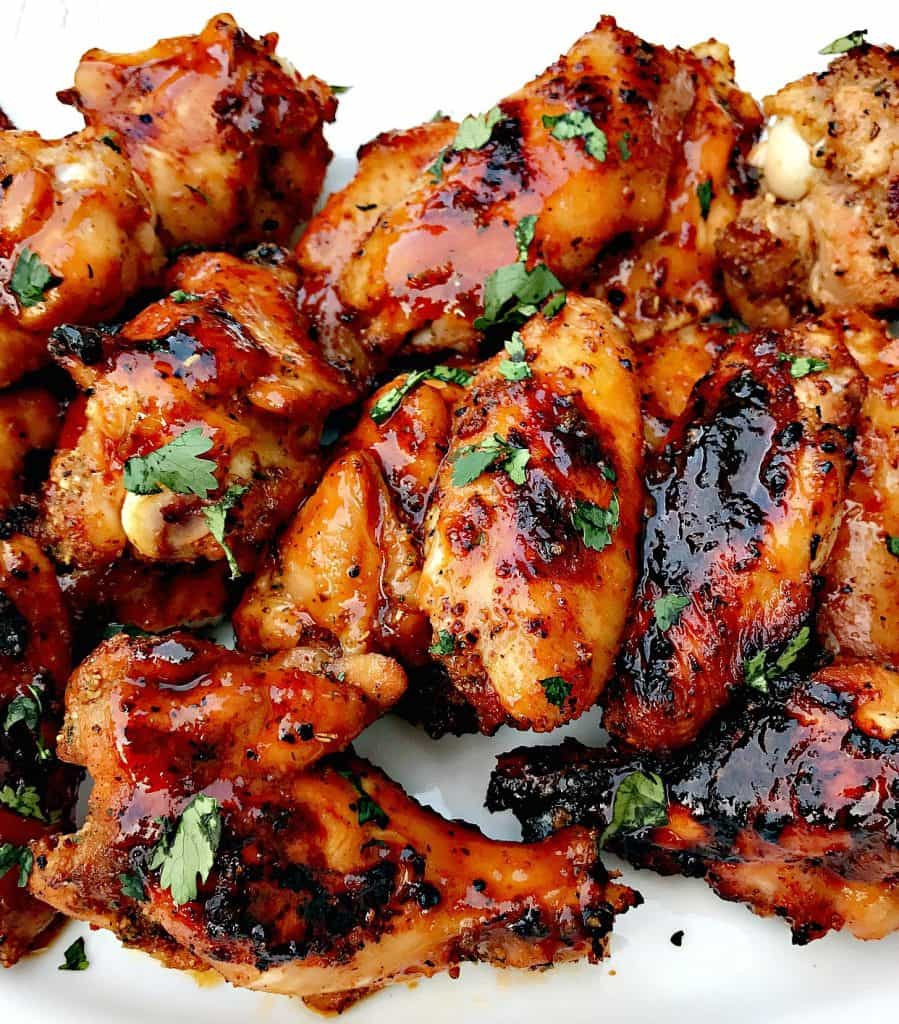 bbq ranch grilled chicken wings