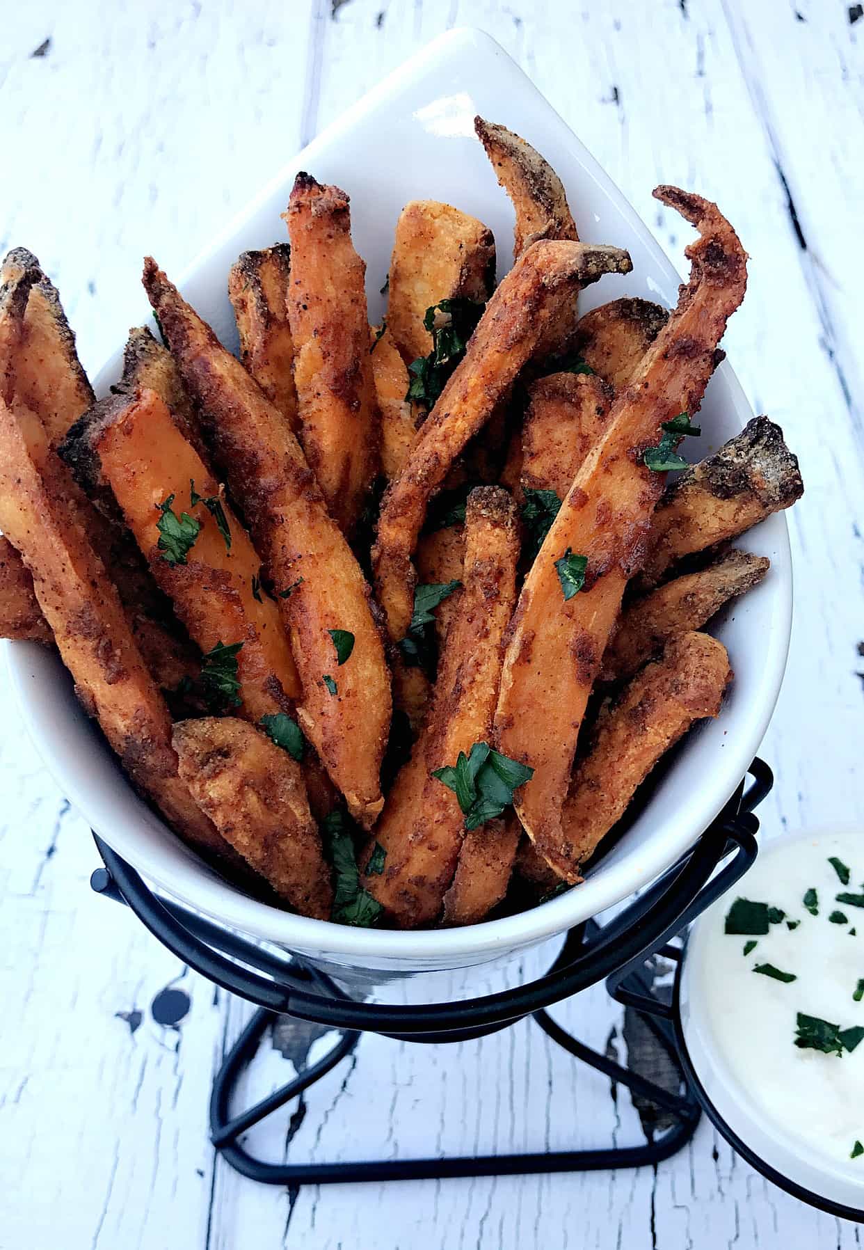 Air Fryer Crispy Crunchy Sweet Potato Fries Stay Snatched
