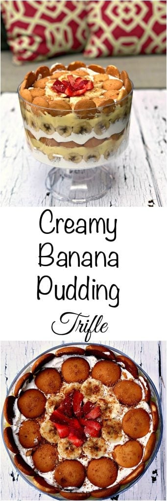 Easy, Layered Nilla Wafer Banana Pudding Trifle