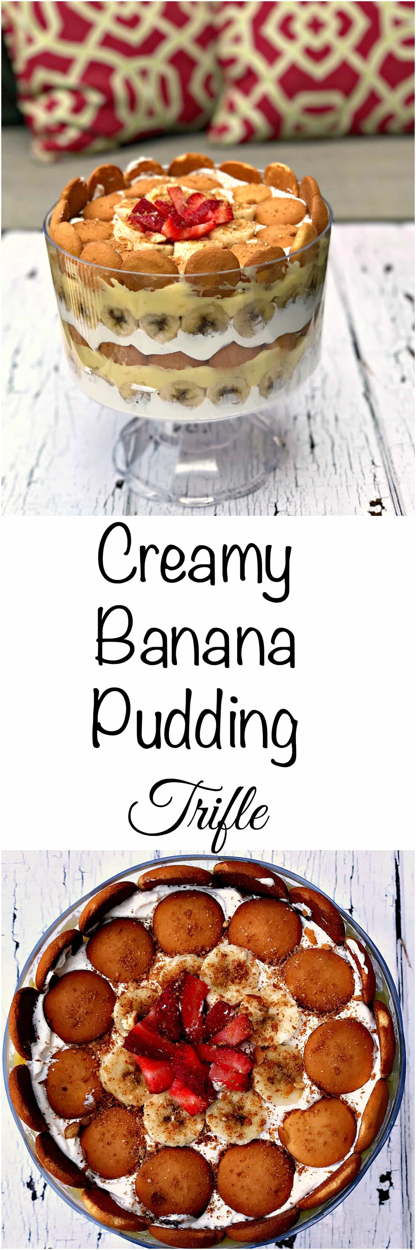 Easy, Layered Nilla Wafer Banana Pudding Trifle