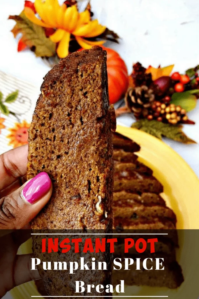 instant pot pumpkin spice bread