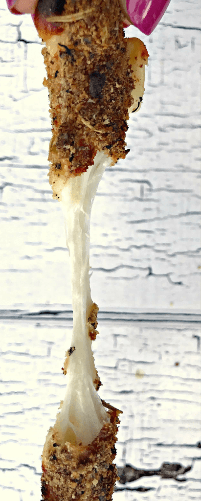 Air Fryer Low-Fat Weight Watchers Mozzarella Cheese Sticks