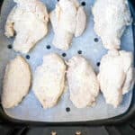 Air Fryer Garlic Parmesan Breaded Fried Chicken Wings