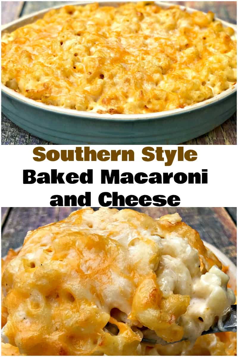 Southern-Style Soul Food Baked Macaroni and Cheese