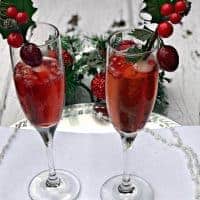 Pomegranate Holiday Mimosas