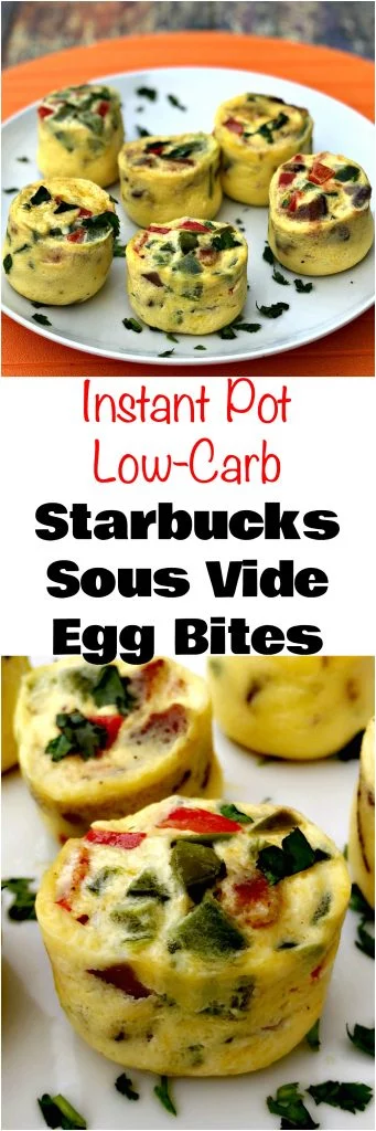 Instant Pot Low-Carb Starbucks Sous Vide Bacon Egg Bites