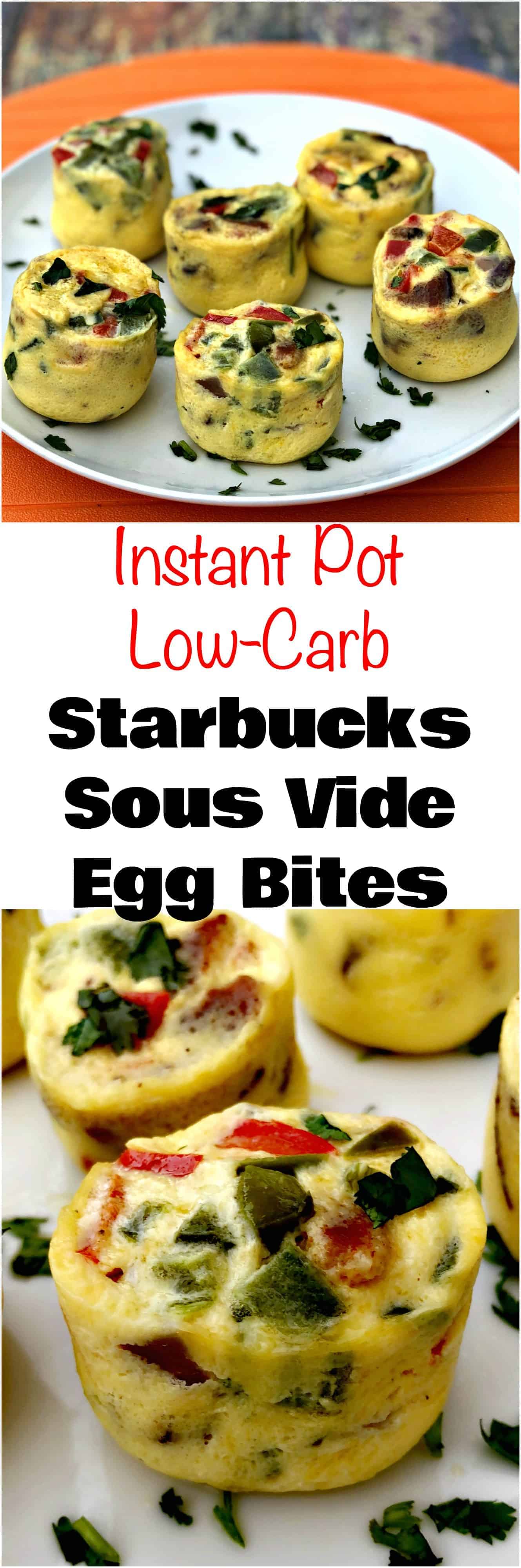 Instant Pot LowCarb Starbucks Sous Vide Bacon Egg Bites