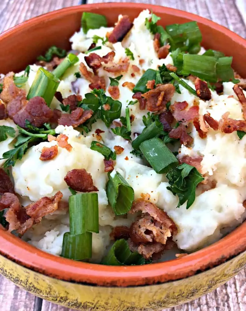Instant Pot Mashed Potatoes with Bacon