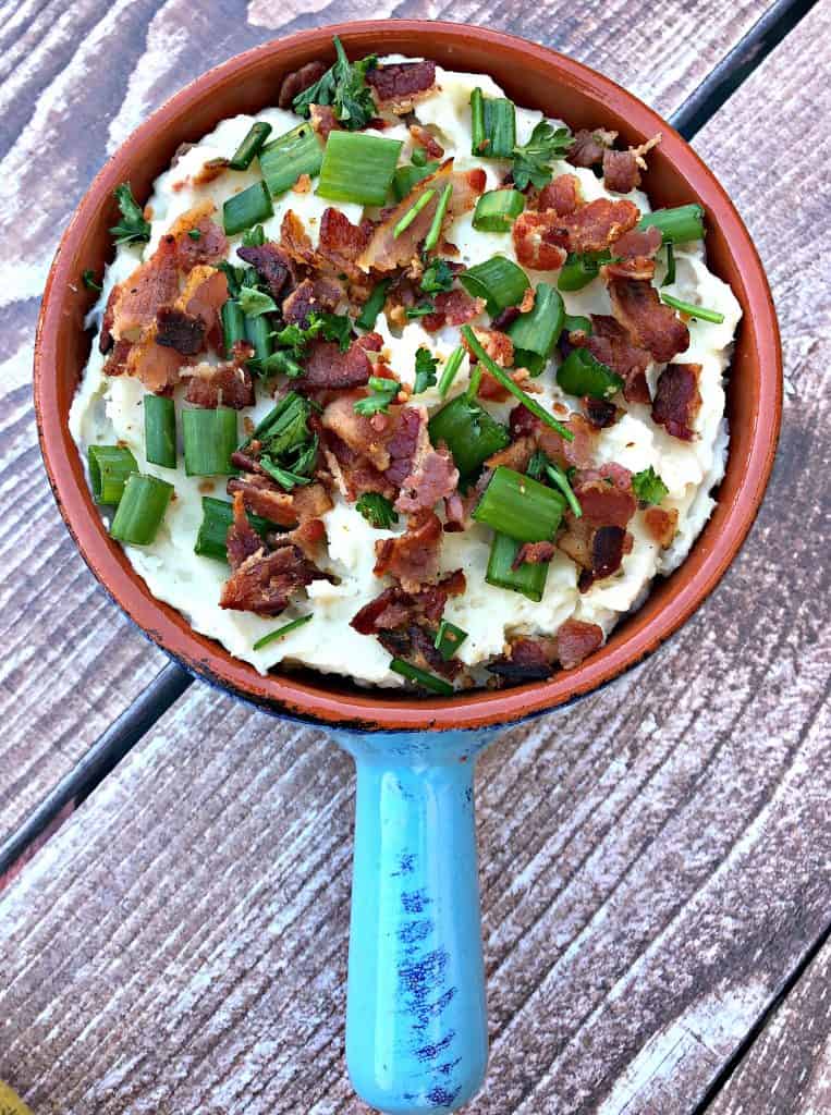 Instant Pot Mashed Potatoes with Bacon