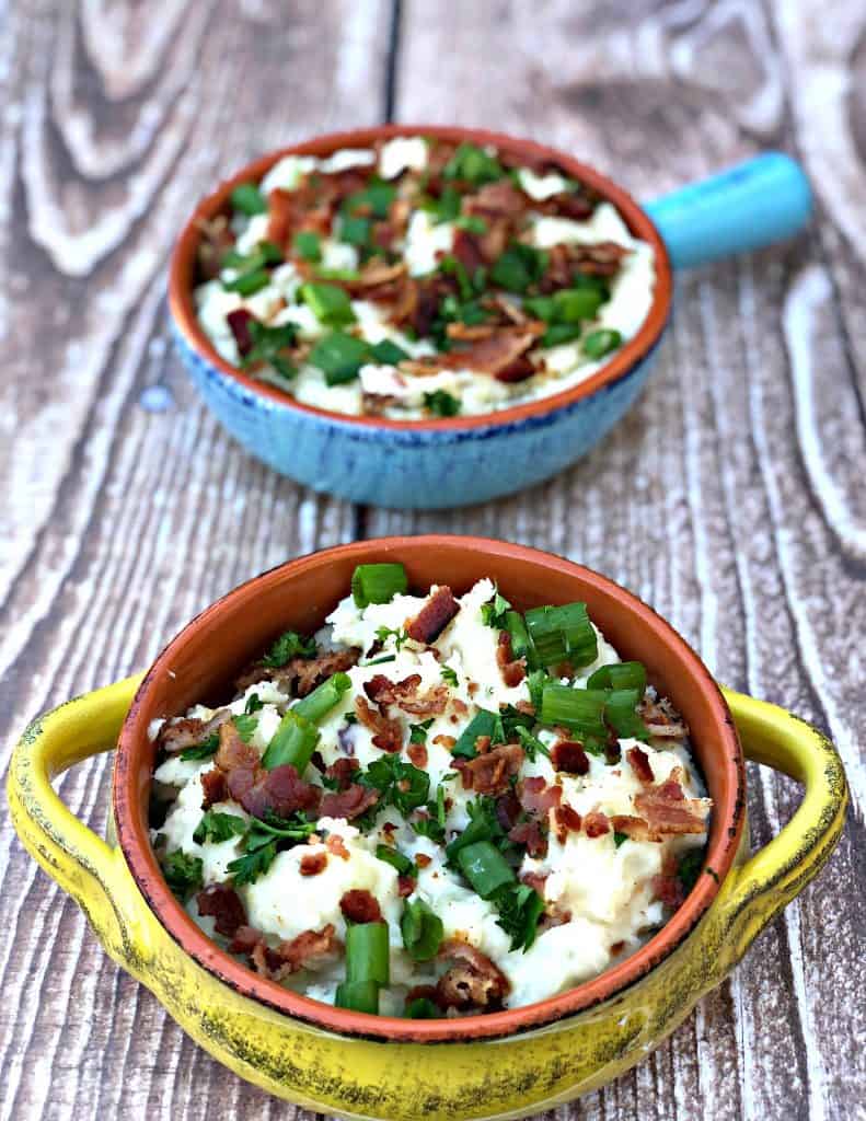 Instant Pot Mashed Potatoes with Bacon