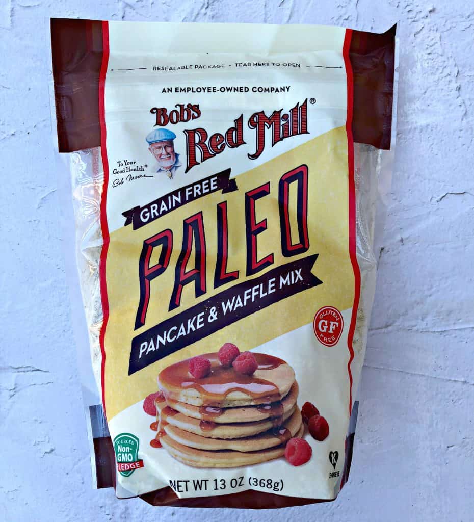Paleo Gluten-Free Grain-Free Blueberry Pancakes