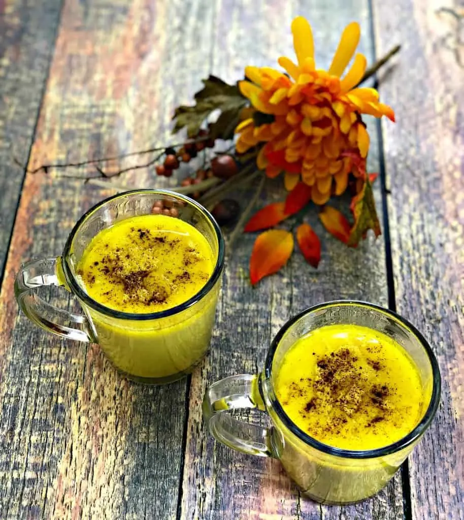 Vegan Dairy-Free Turmeric Golden Milk Latte