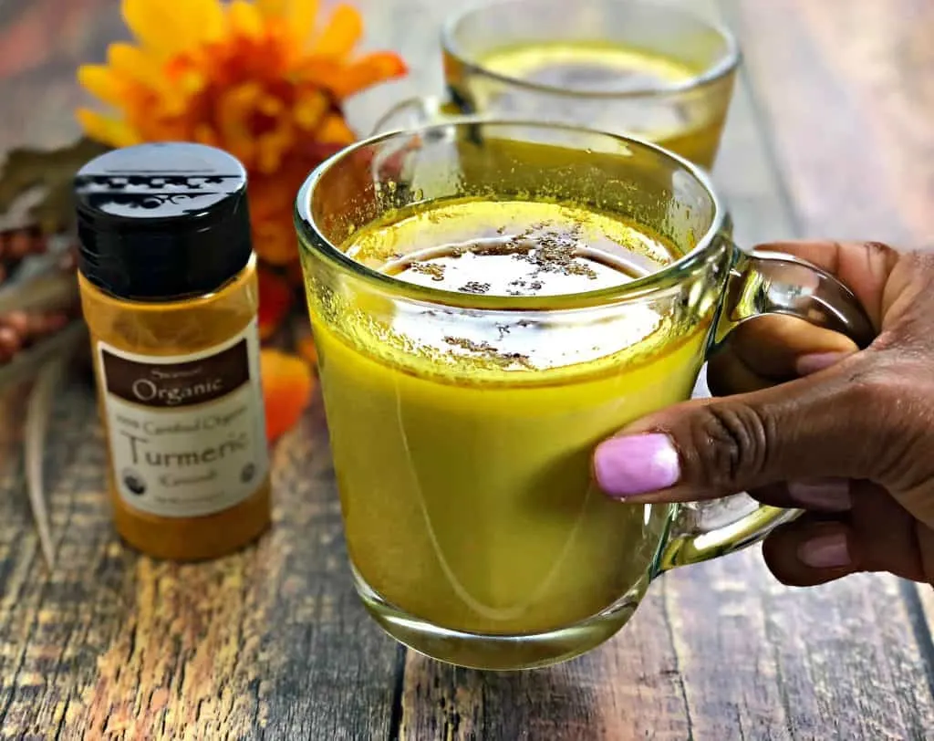 Vegan Dairy-Free Turmeric Golden Milk Latte