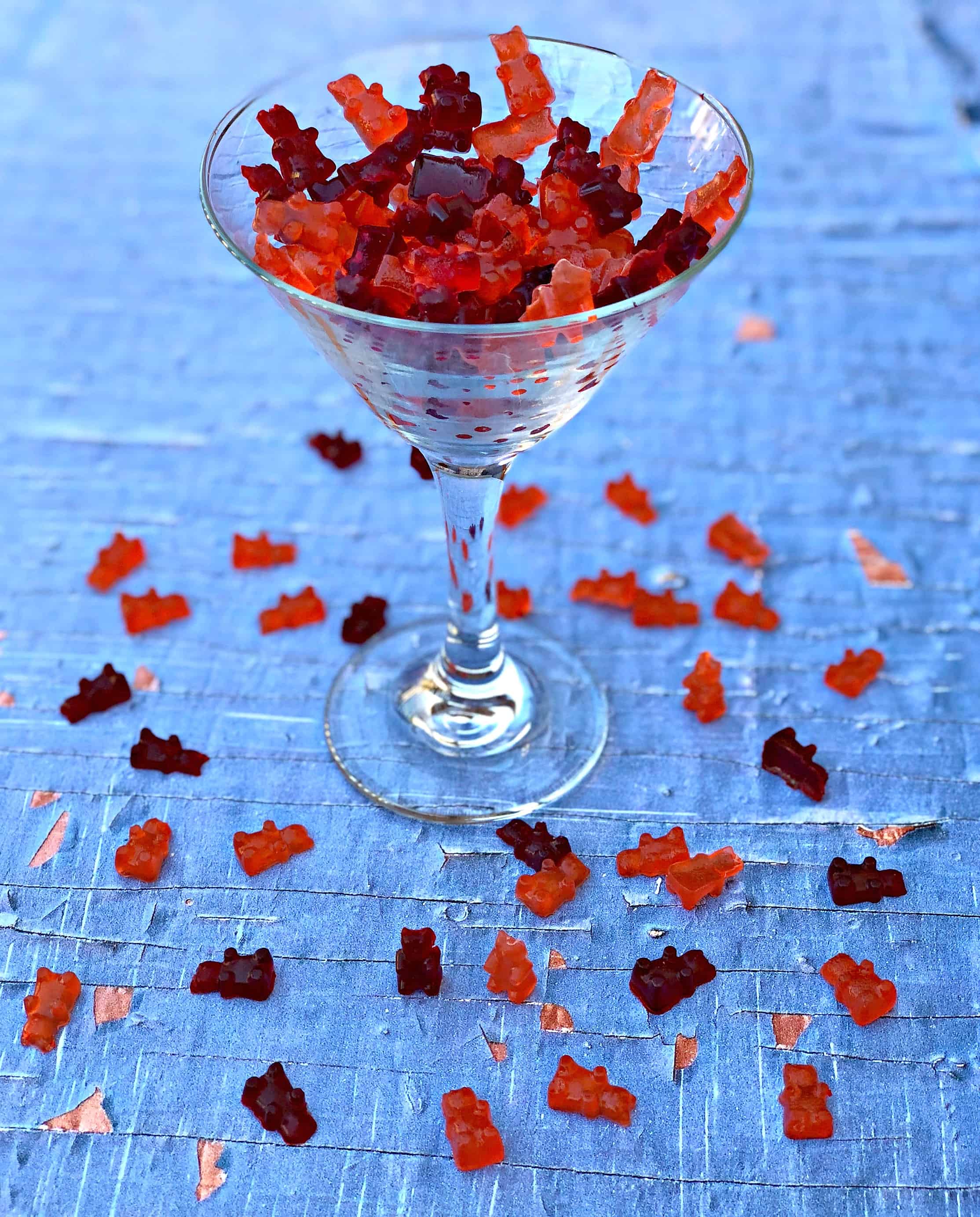 Vodka Filled Gummy Bear Shots Stay Snatched