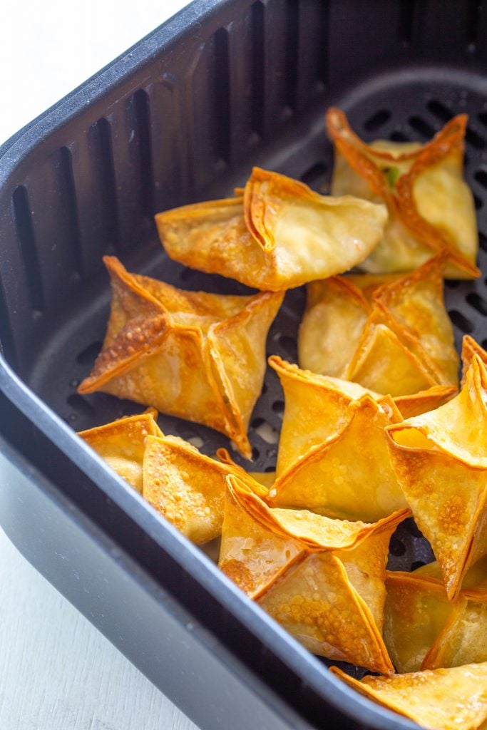 crab rangoon in an air fryer