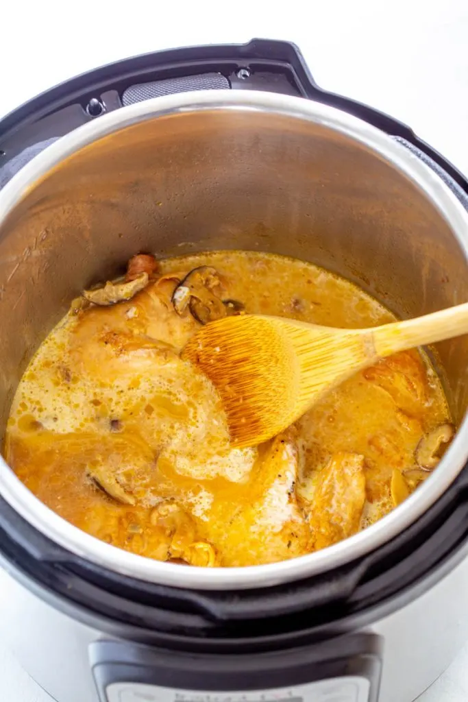 chicken marsala in an Instant Pot