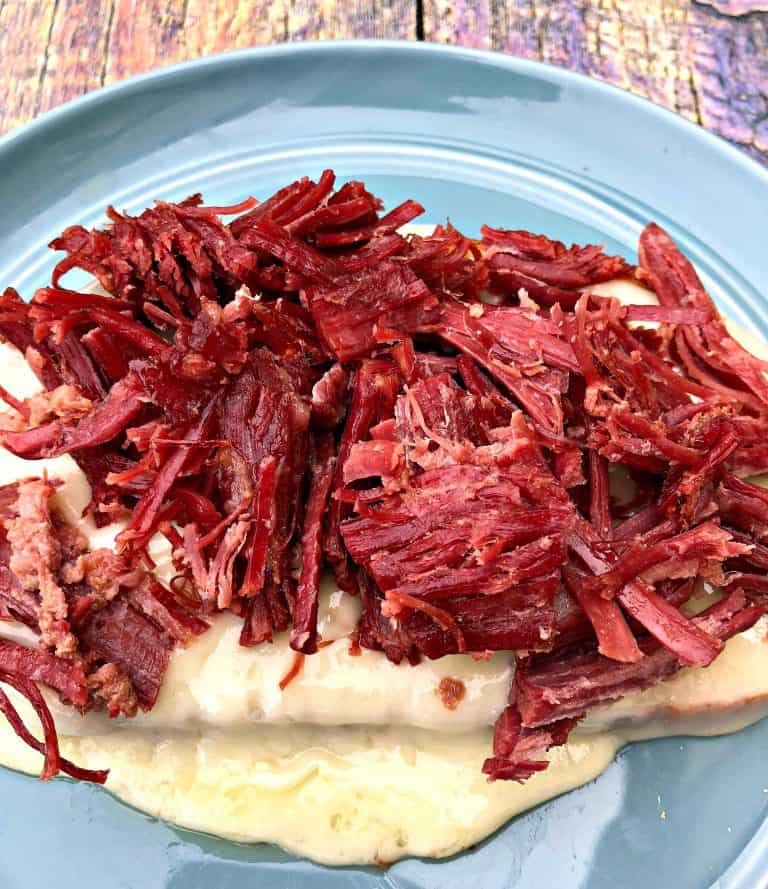 Instant Pot Corned Beef Reuben Sandwich