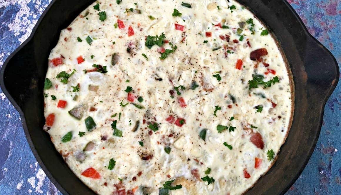 PostWorkout Egg White and Bacon Frittata Protein Recipe