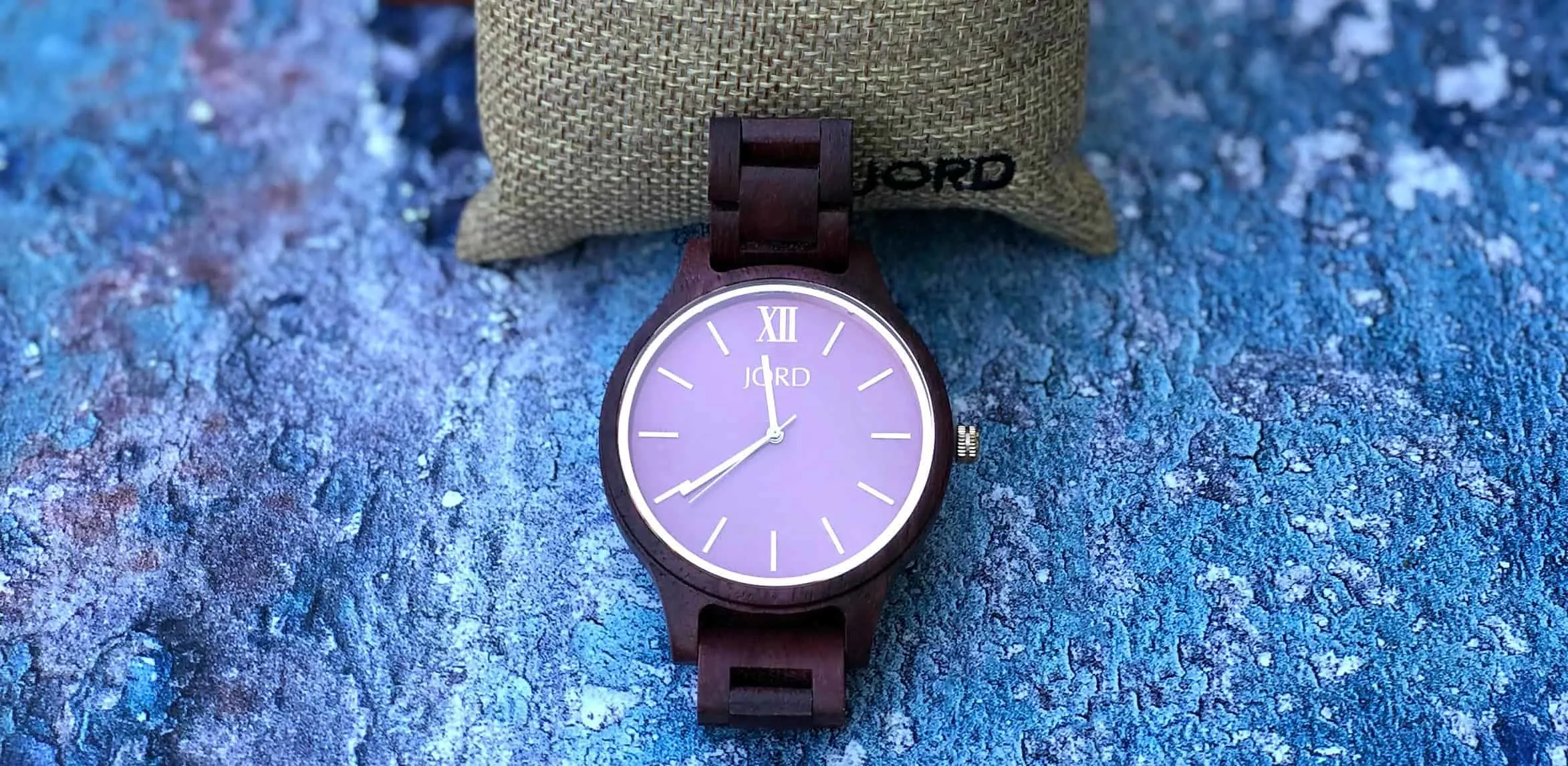close up of jord watch