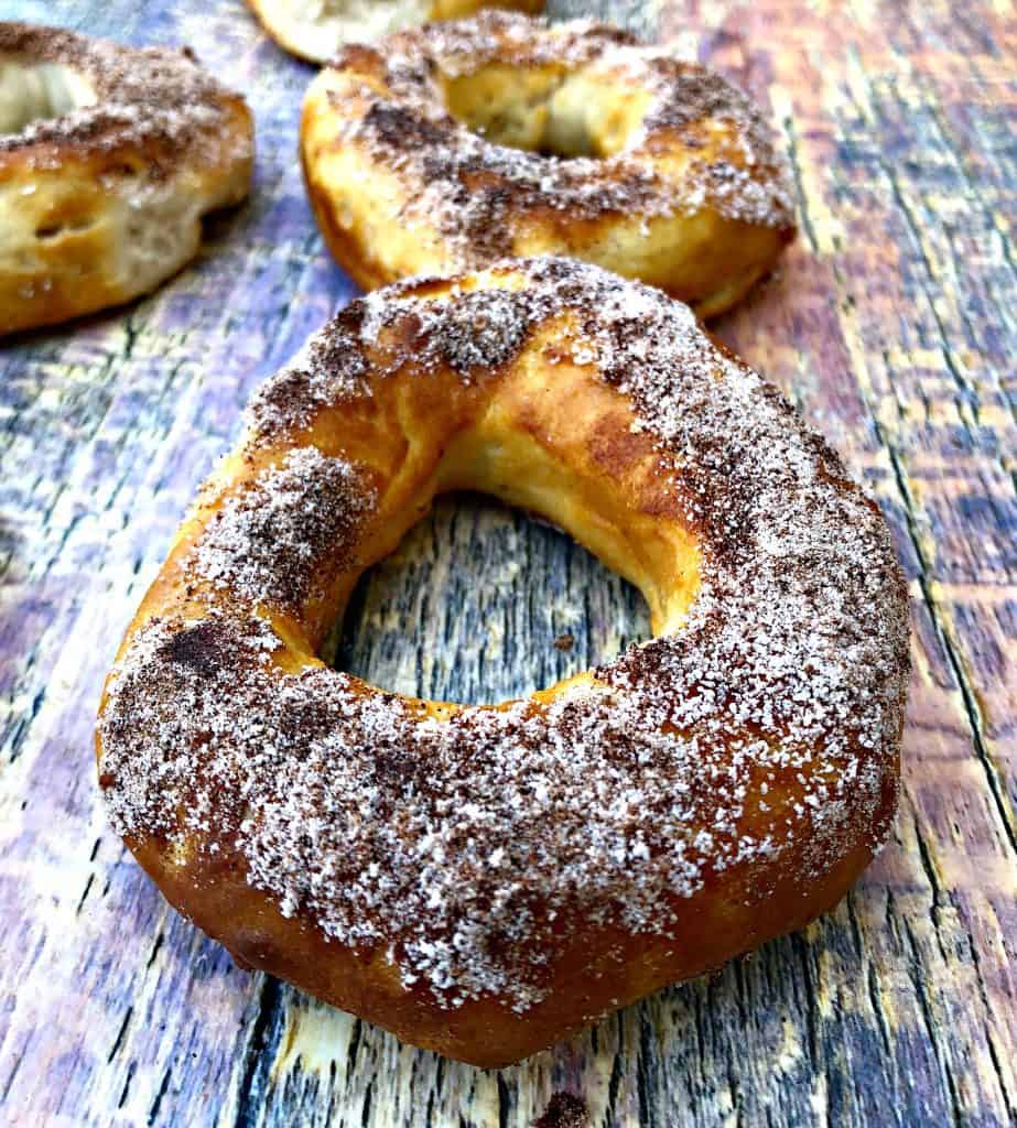 Air Fryer Cinnamon Sugar Donuts