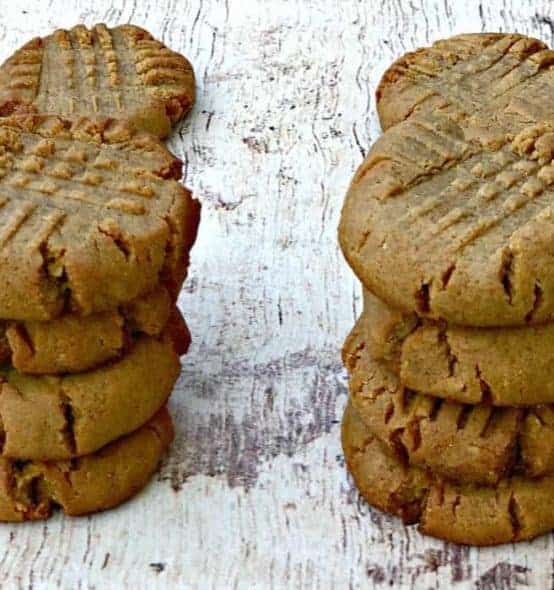 keto pb cookies keto peanut butter cookies on a flat surface